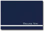 Midnight Blue Thank You Note Card