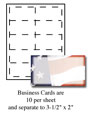 Old Glory Business Cards