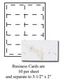 Botanical Business Cards