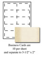 Umbria Business Cards