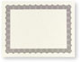 Metallic Silver Certificate - 100 Pack