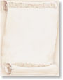 Florentine Scroll Letterhead - 25 pack