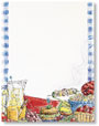 Summer BBQ Letterhead - 25 pack