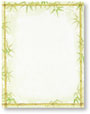 Bamboo Leaves Letterhead - 100 pack
