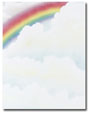 Rainbow Letterhead - 25 pack