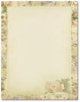 Floral Collage Letterhead - 100 pack