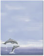Two Dolphins Letterhead - 25 pack