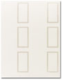 Pearl Border Ivory Place Cards