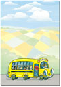 School Bus Letterhead - 100 pack