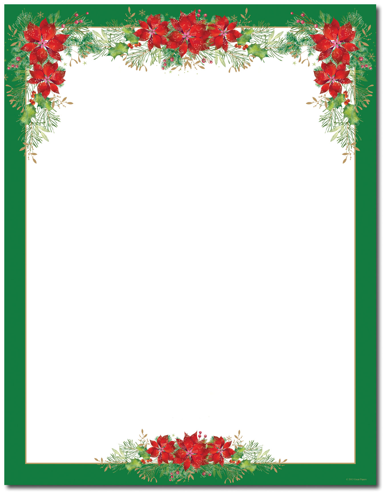 Christmas Stationery Printer Paper