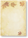 Fall Leaves Flat Card