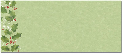 Jolly Holly Envelope