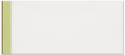 Multi-Green Border Envelope - 25 Pack