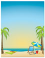 By The Beach Letterhead - 25 pack
